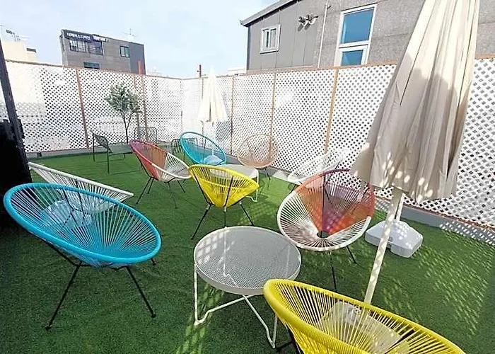 Sweet Luna#2 Hongdae Stn.4min 3br & Rooftop 3* ソウル特別市