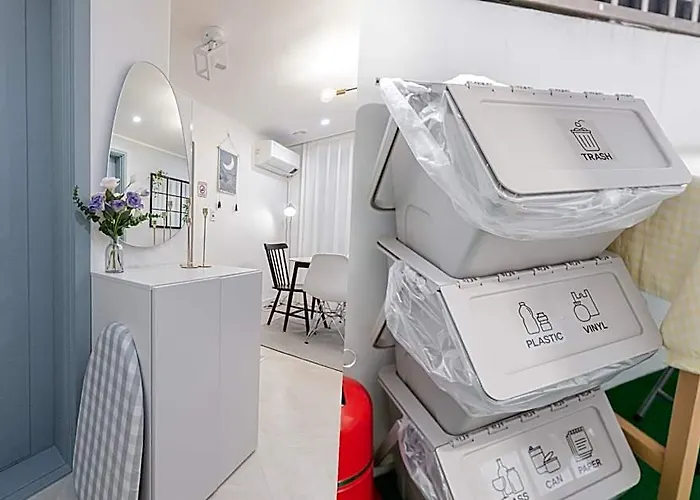 Sweet Luna#2 Hongdae Stn.4min 3br & Rooftop ソウル特別市