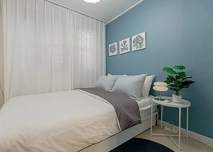 Sweet Luna#2 Hongdae Stn.4min 3br & Rooftop
